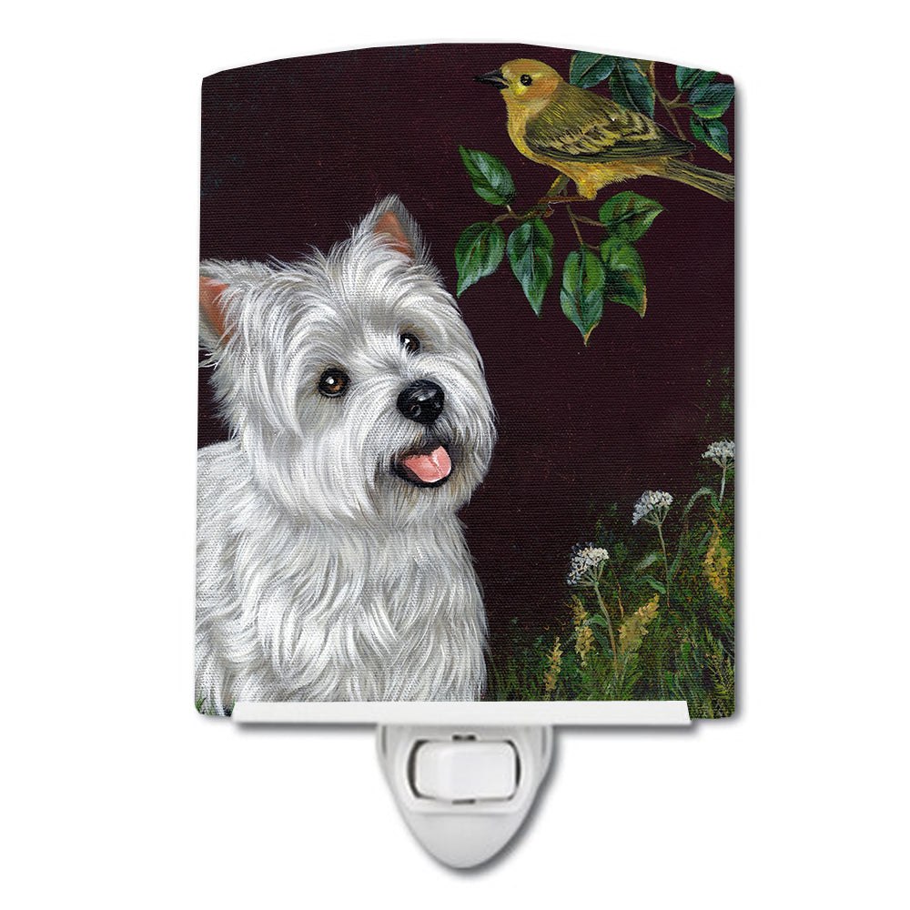 Westie Nature Ceramic Night Light PPP3219CNL - the-store.com