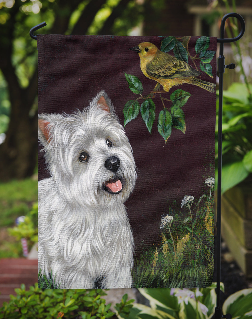 Westie Nature Flag Garden Size PPP3219GF  the-store.com.