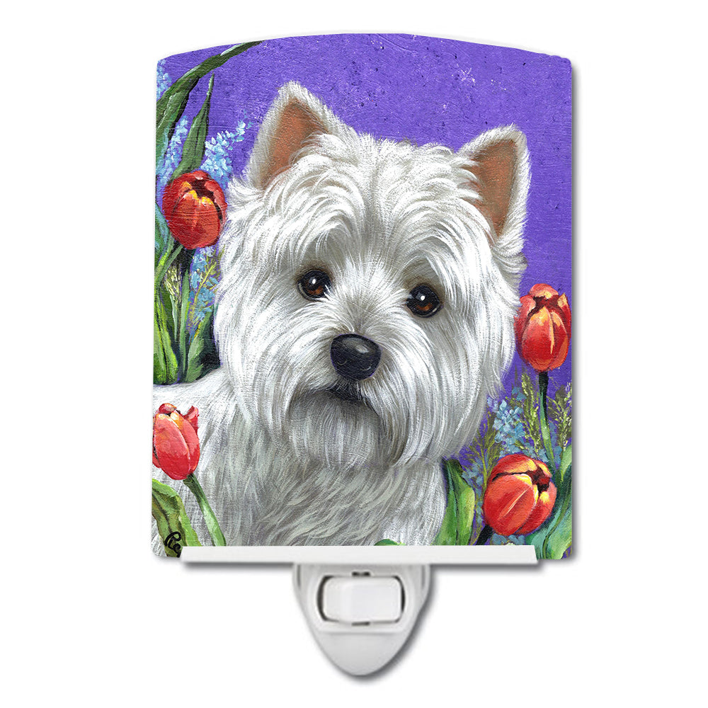 Westie Paradise Ceramic Night Light PPP3220CNL - the-store.com