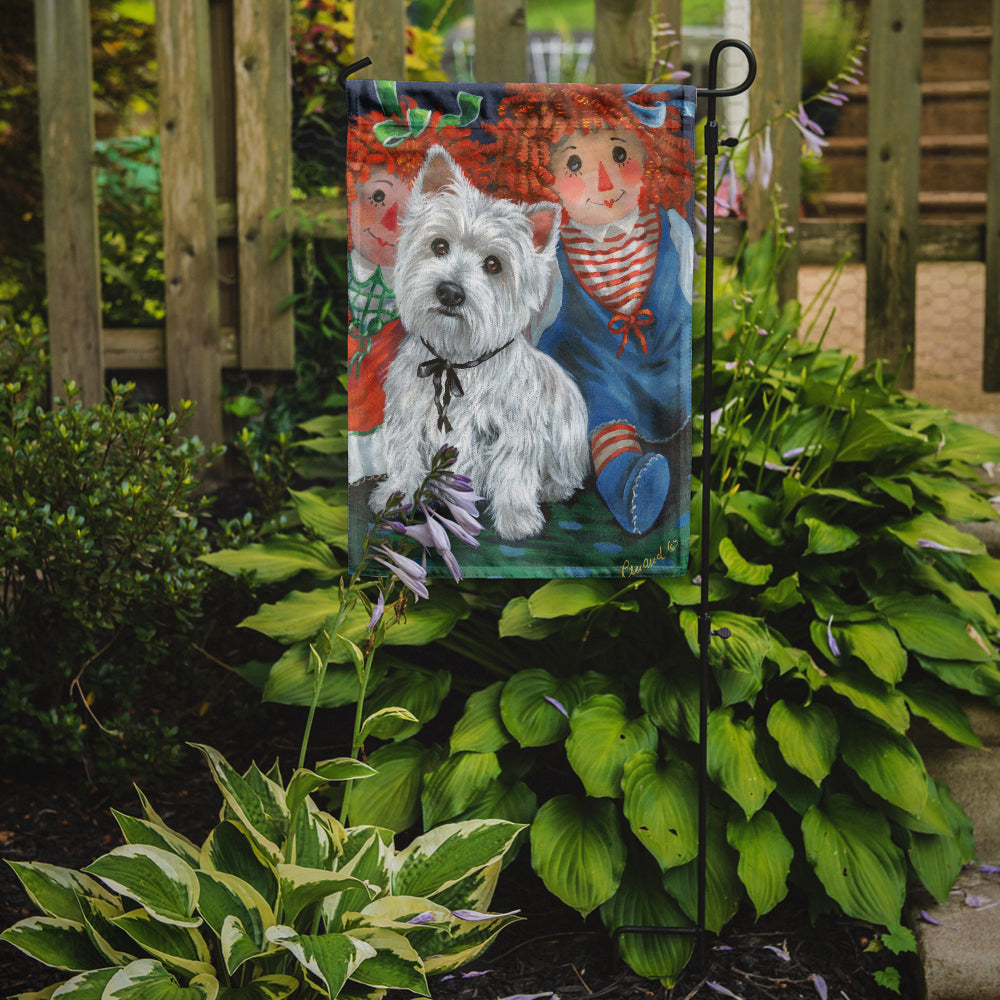 Westie Ragdoll Flag Garden Size PPP3226GF  the-store.com.