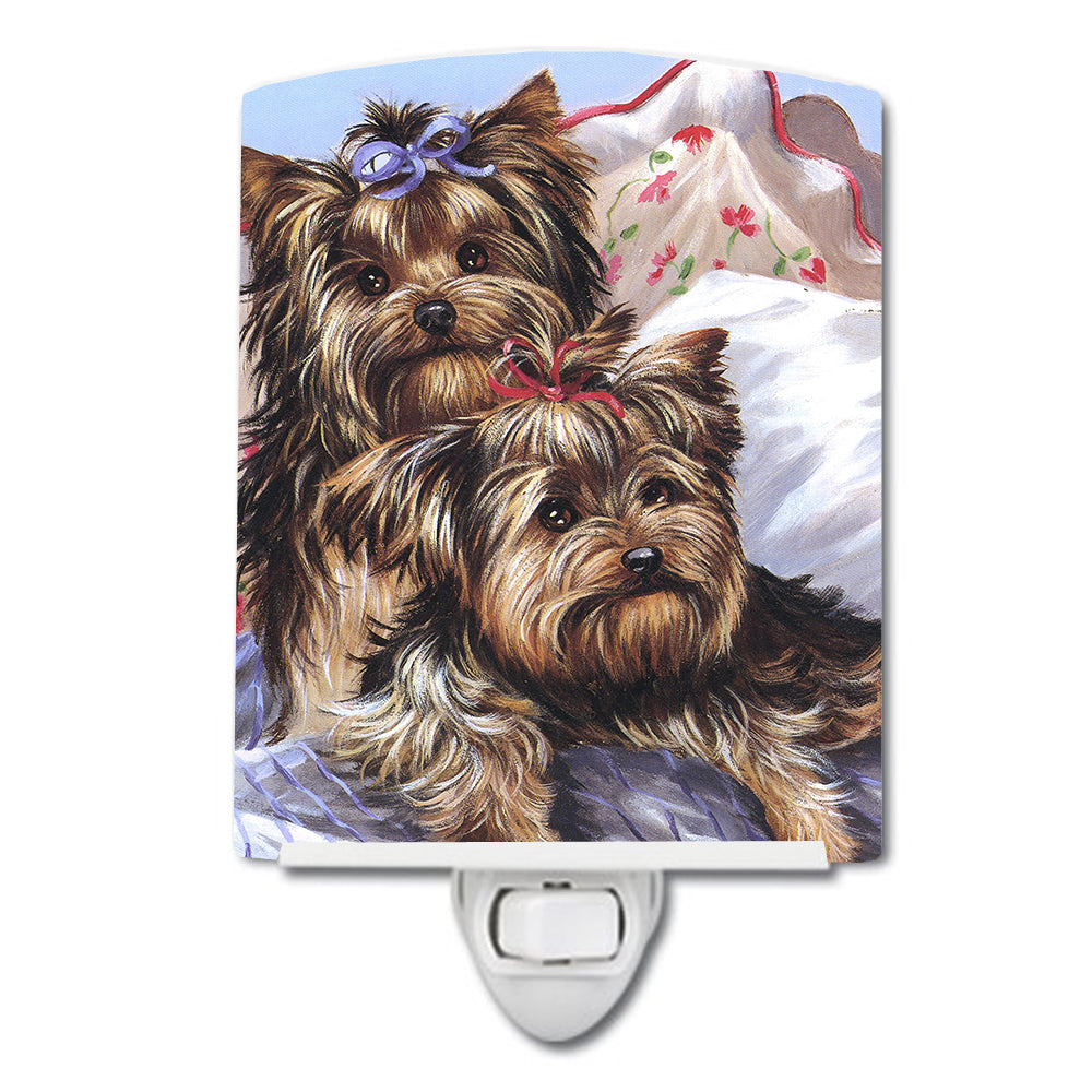 Yorkie Bed Bugs Ceramic Night Light PPP3240CNL - the-store.com