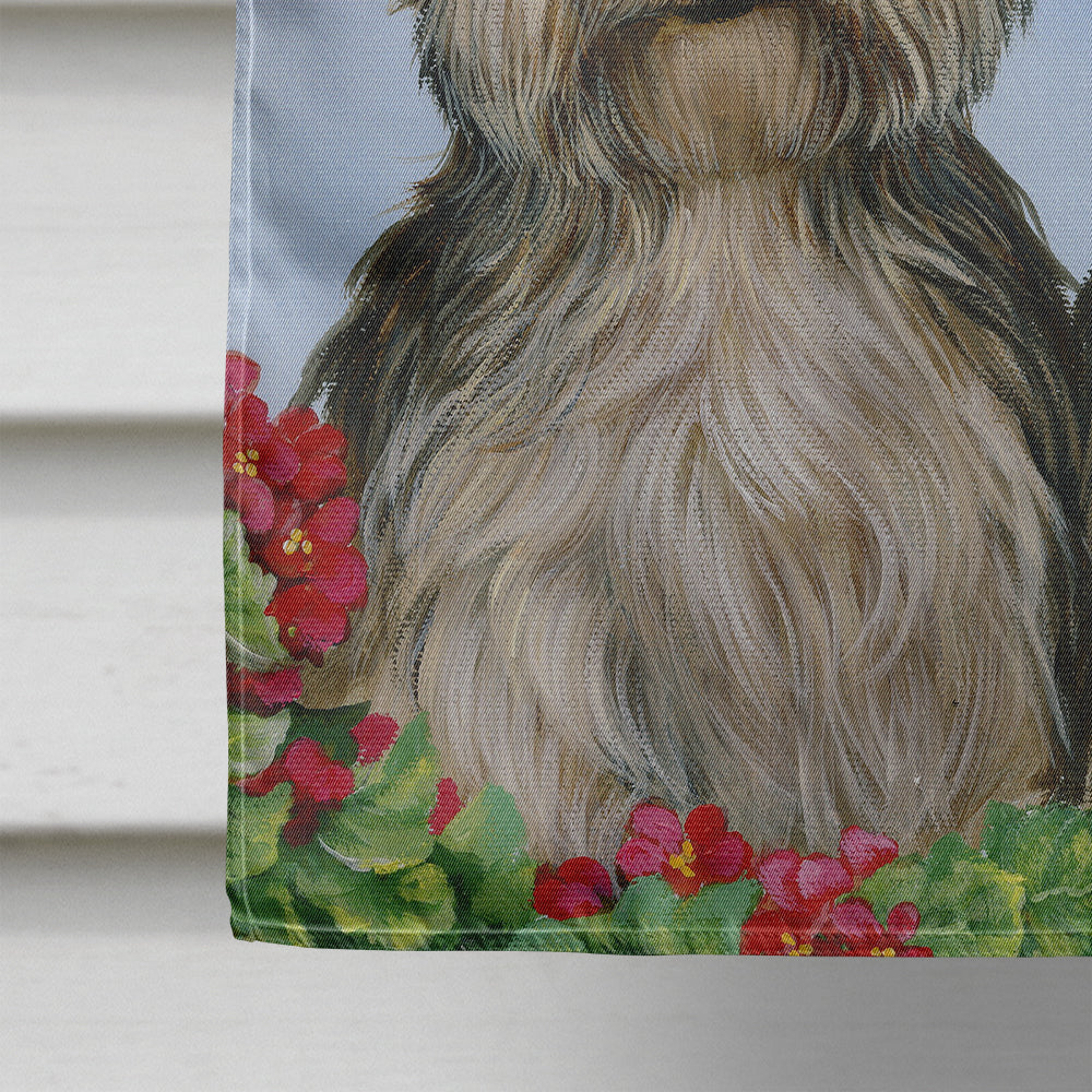 Yorkie USA Flag Canvas House Size PPP3245CHF  the-store.com.