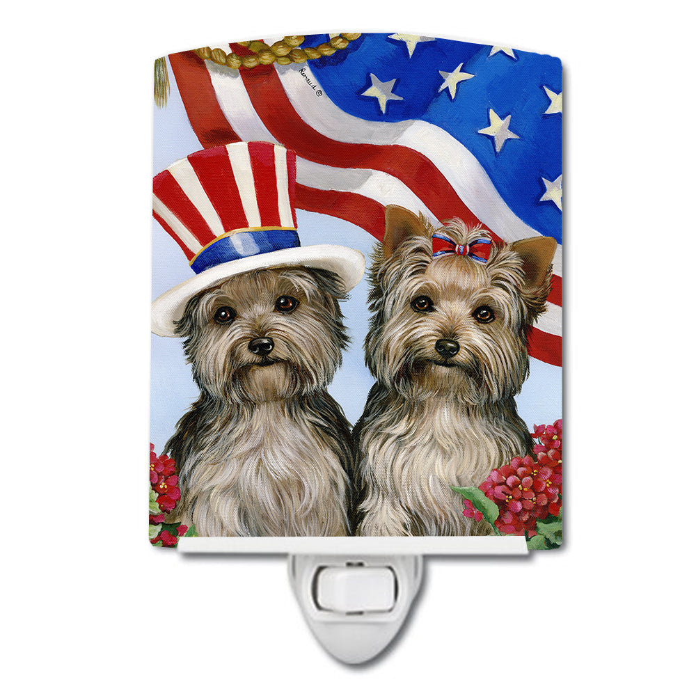 Yorkie USA Ceramic Night Light PPP3245CNL - the-store.com