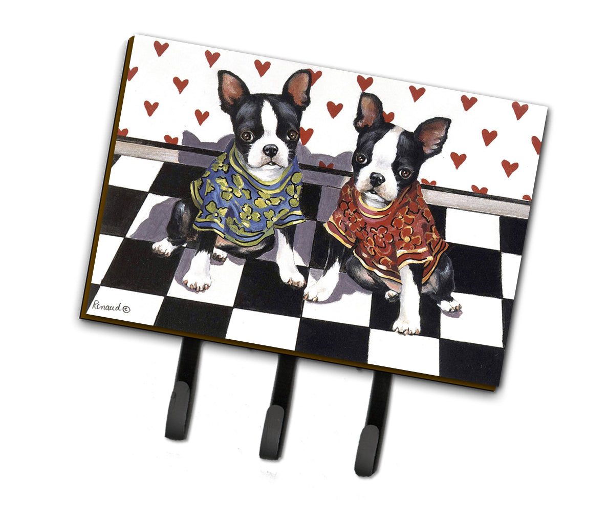 Boston Terrier Puppy Love Leash or Key Holder PPP3249TH68  the-store.com.