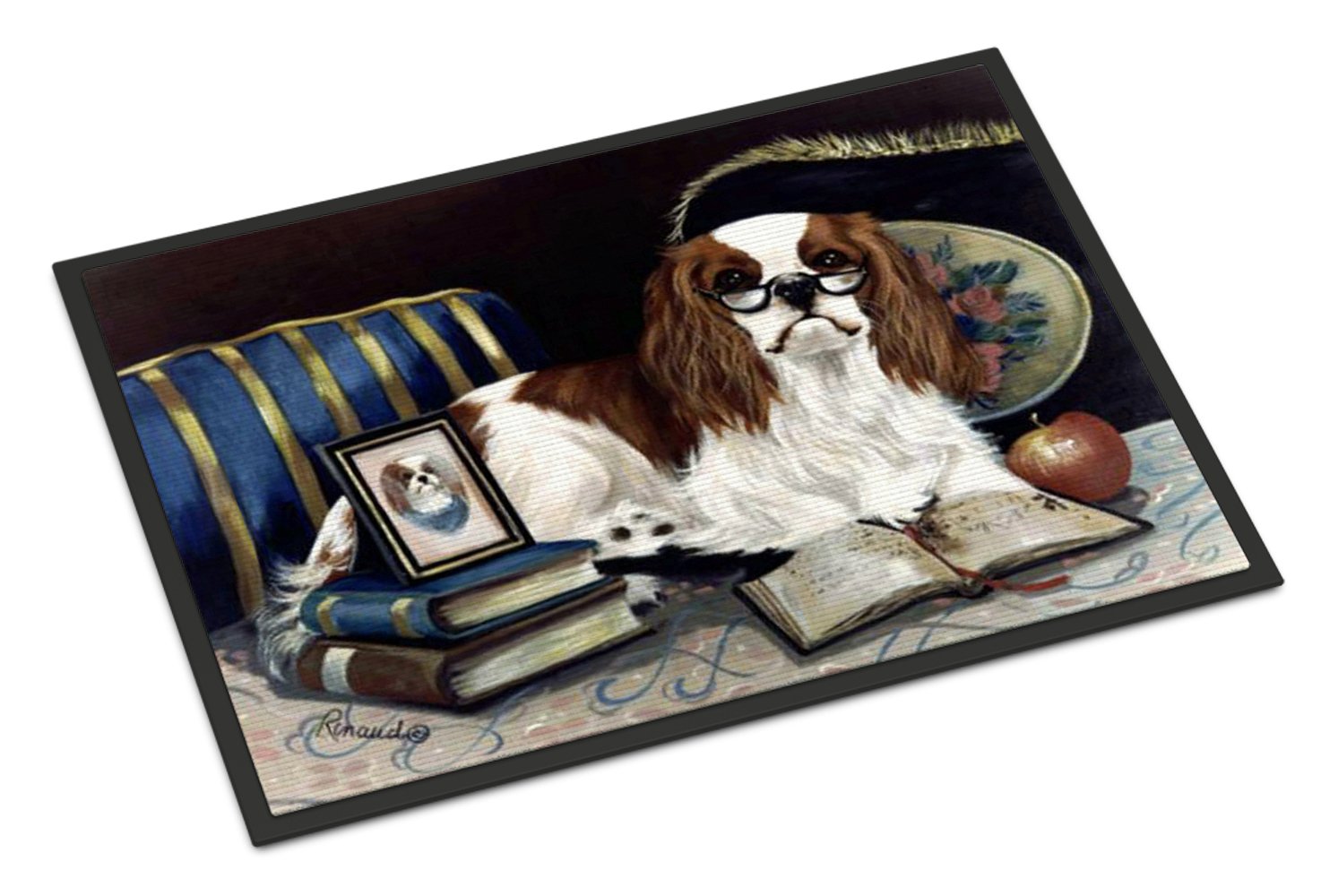 Cavalier Spaniel Perfect Student Indoor or Outdoor Mat 24x36 PPP3255JMAT by Caroline's Treasures