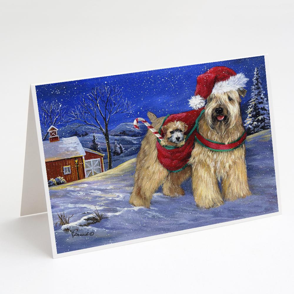 Buy this Wheaten Terrier Christmas Greeting Cards and Envelopes Pack of 8