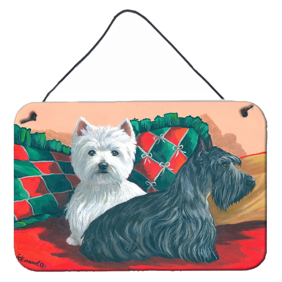 Buy this Westie and Scottie Great Scots Wall or Door Hanging Prints PPP3277DS812