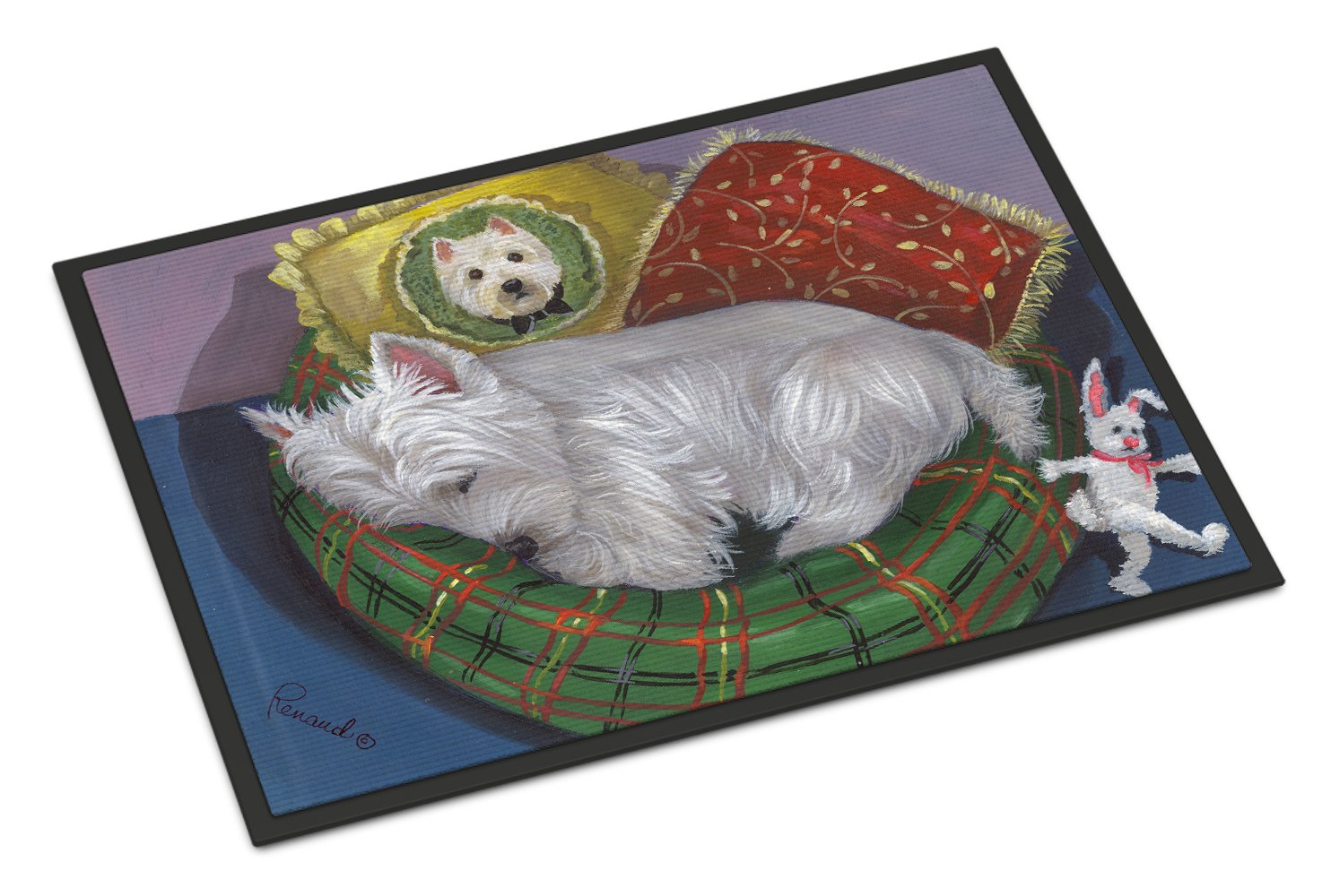 Westie Precious Toto Indoor or Outdoor Mat 24x36 PPP3282JMAT by Caroline's Treasures