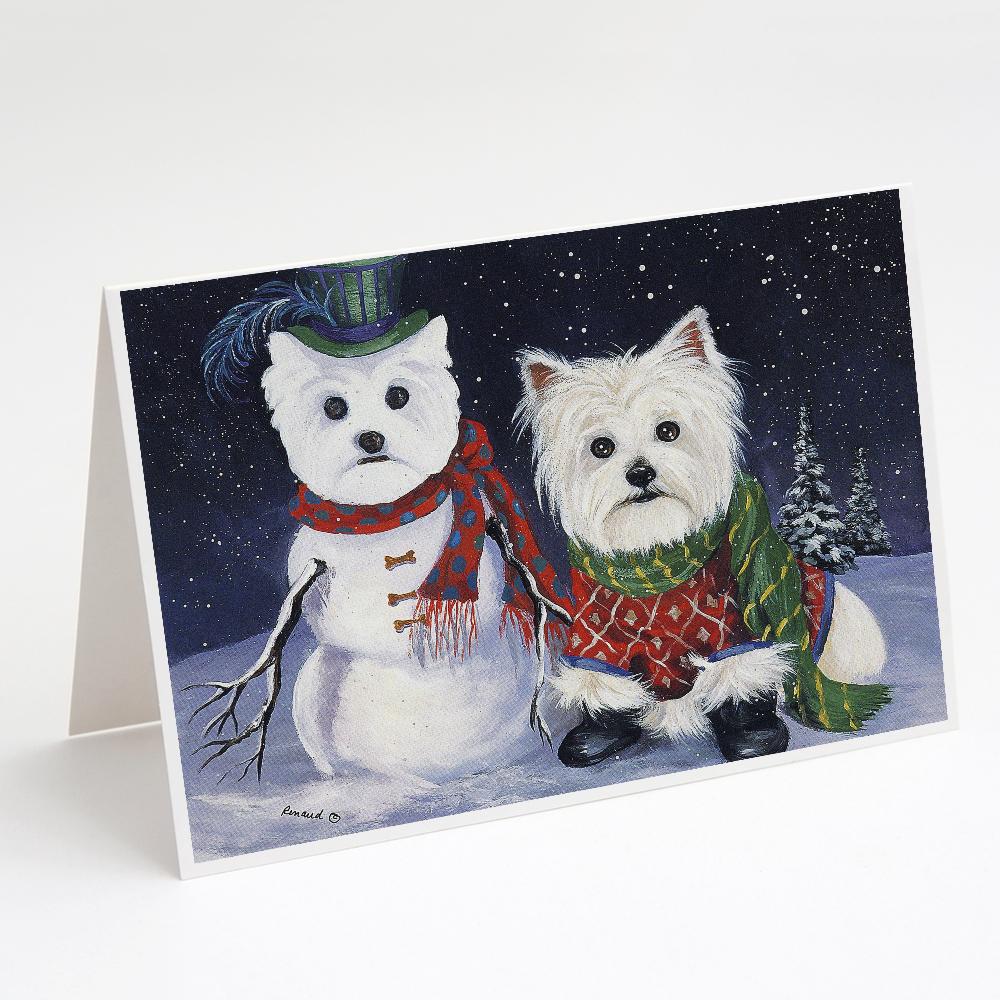 Buy this Westie Christmas Self Portrait Greeting Cards and Envelopes Pack of 8