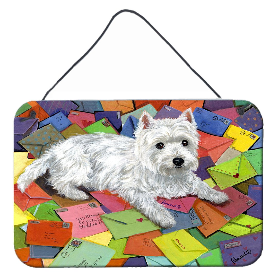 Buy this Westie Zoe's Mail Wall or Door Hanging Prints PPP3289DS812