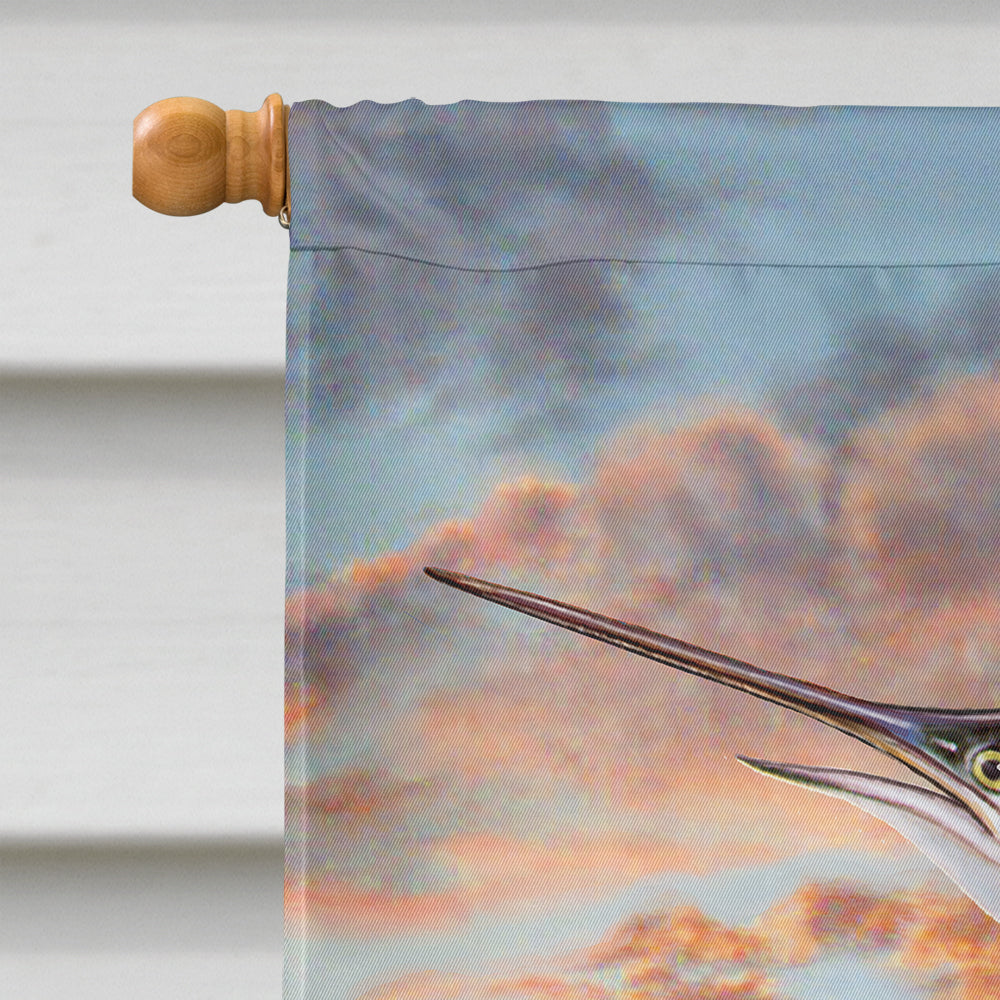 Sailfish at Sunset Flag Canvas House Size PRS4004CHF  the-store.com.
