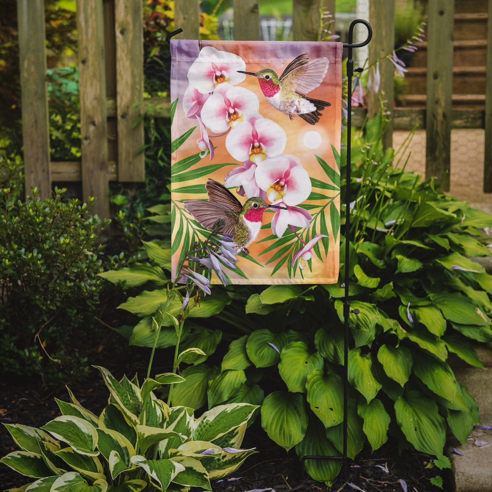 Anna's Hummingbirds Phalaenopsis Flag Garden Size PRS4023GF  the-store.com.