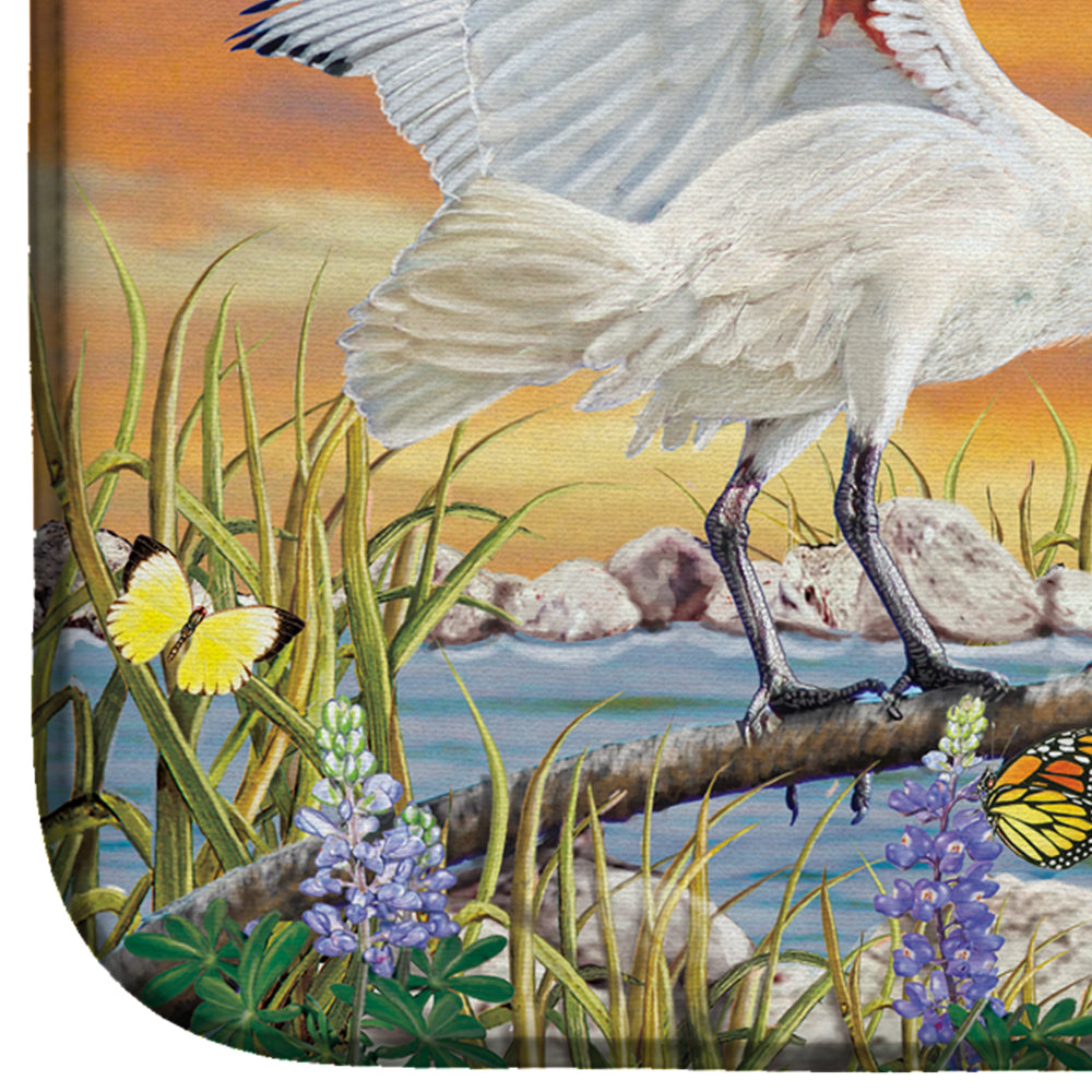 Sacred Ibis Dish Drying Mat PRS4035DDM  the-store.com.