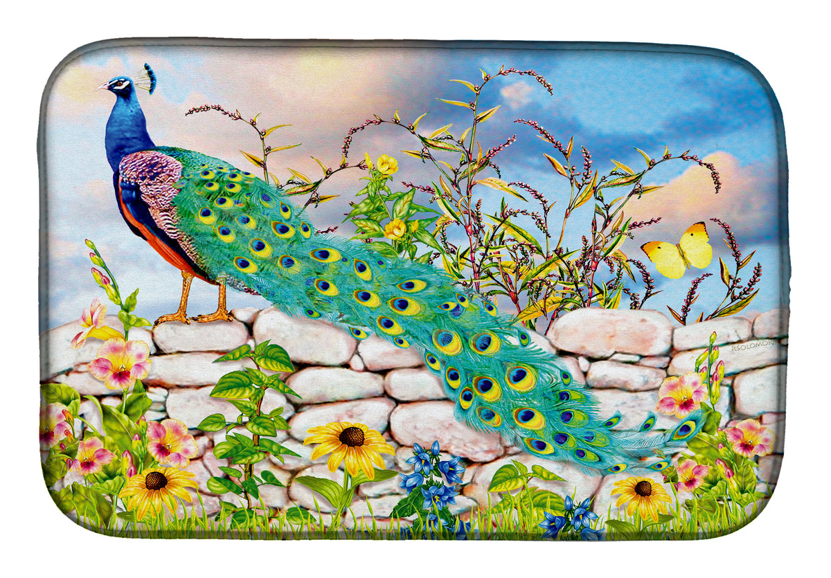 Proud Peacock Dish Drying Mat PRS4040DDM  the-store.com.