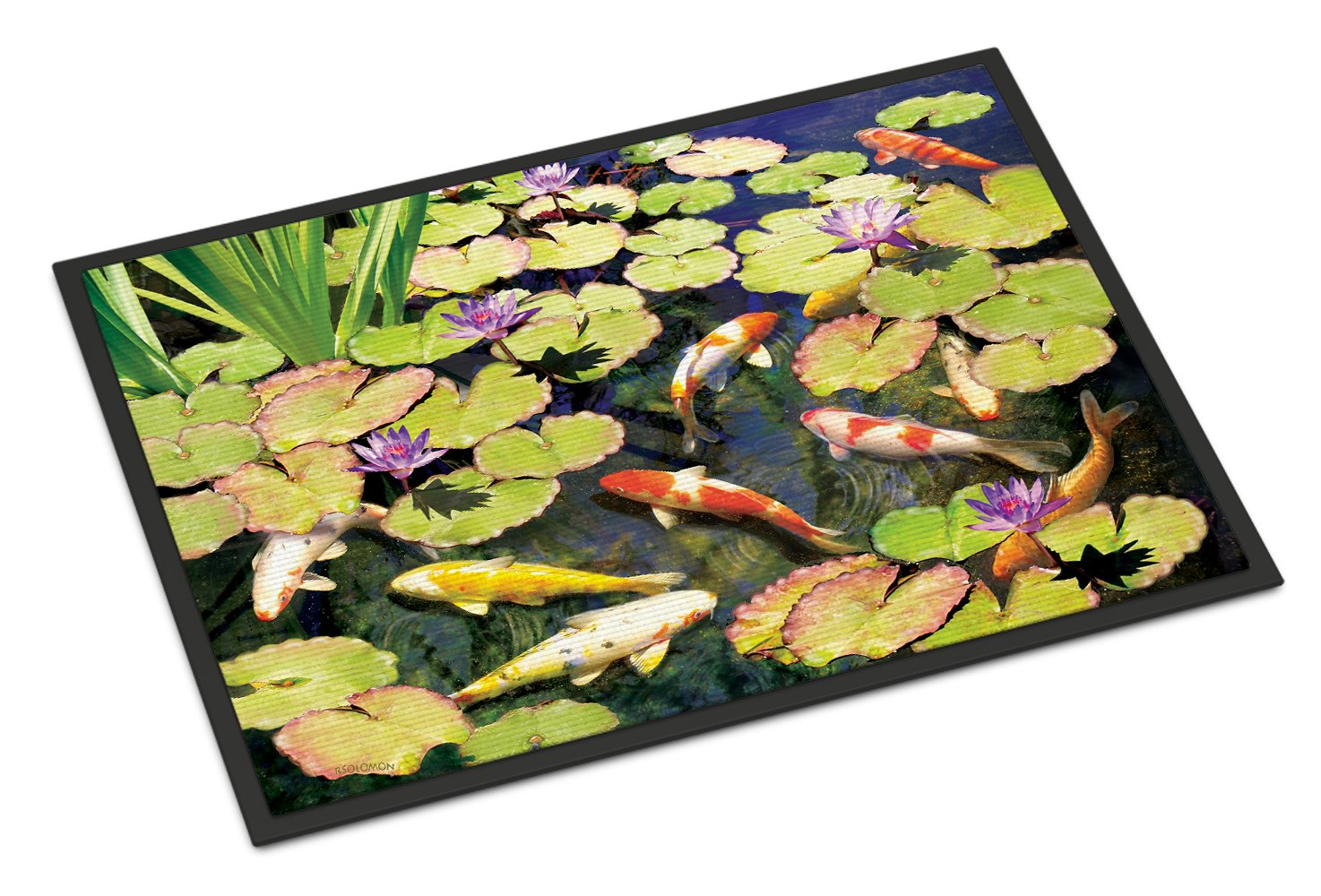 Koi Pond IV Indoor or Outdoor Mat 24x36 PRS4049JMAT by Caroline's Treasures