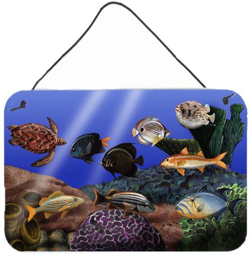 Undersea Fantasy 1 Wall or Door Hanging Prints by Caroline&#39;s Treasures