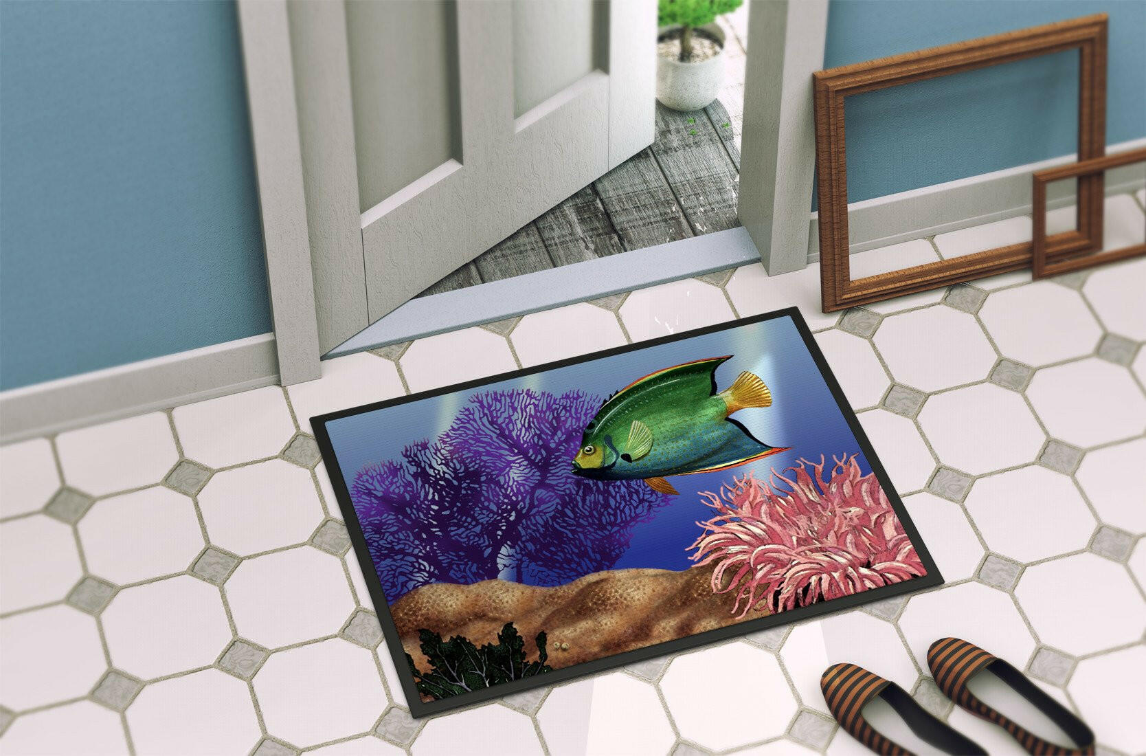 Undersea Fantasy 2 Indoor or Outdoor Mat 24x36 PTW2029JMAT - the-store.com