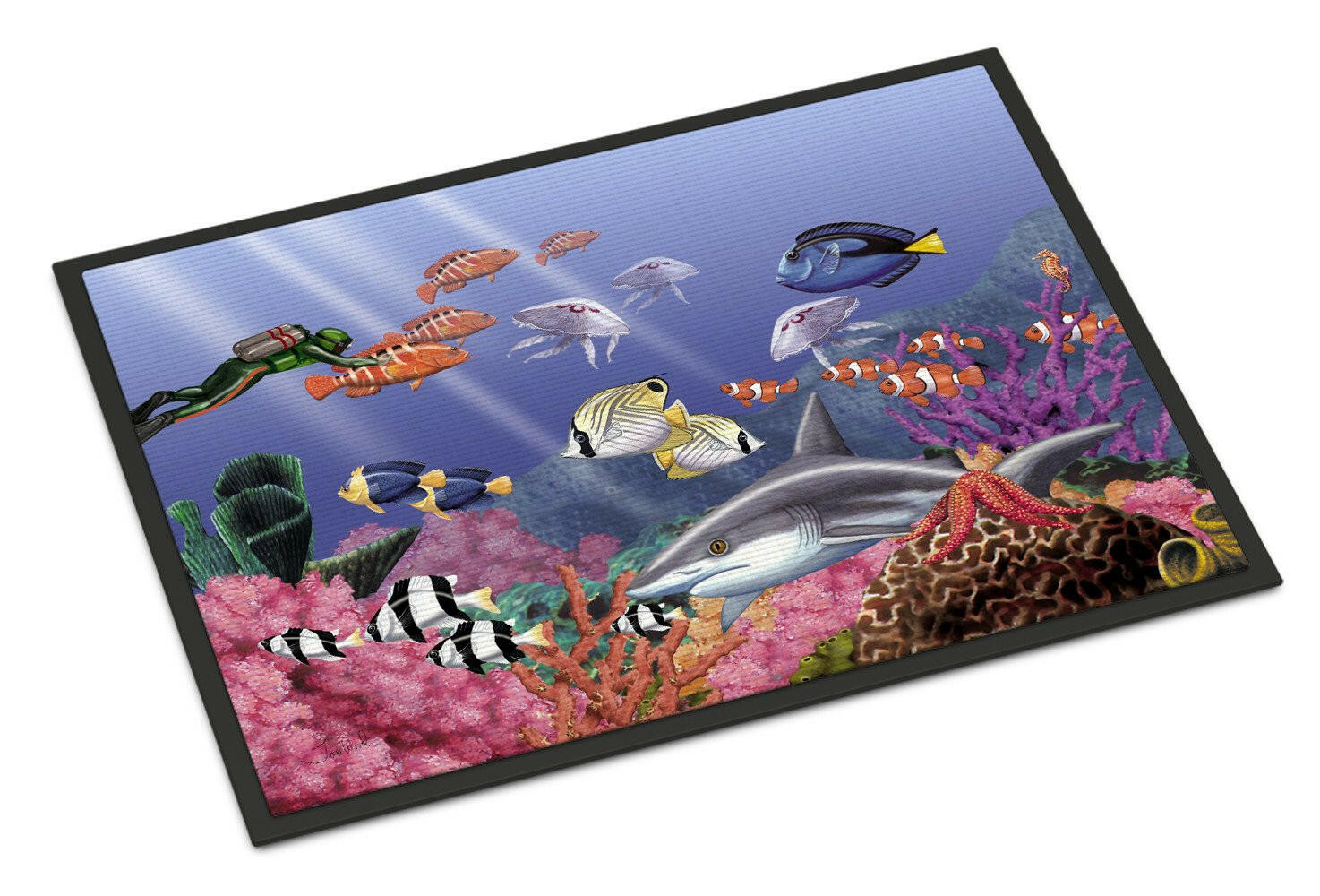 Undersea Fantasy 5 Indoor or Outdoor Mat 24x36 PTW2030JMAT - the-store.com