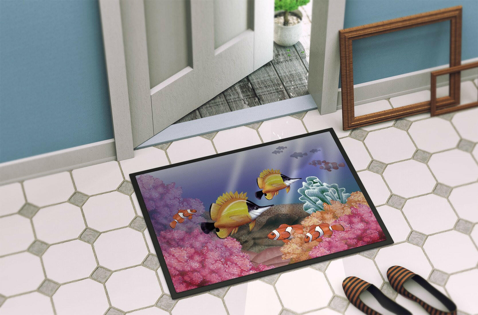 Undersea Fantasy 6 Indoor or Outdoor Mat 24x36 PTW2031JMAT - the-store.com