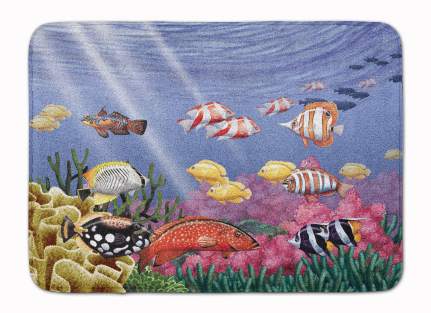 Undersea Fantasy 7 Machine Washable Memory Foam Mat PTW2032RUG - the-store.com