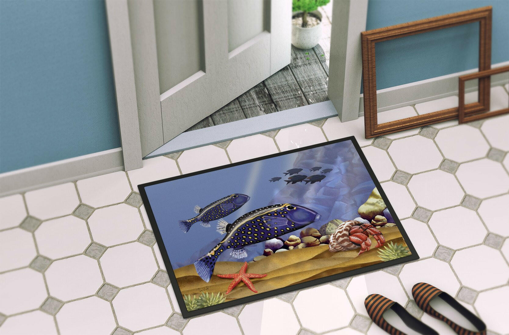 Undersea Fantasy 8 Indoor or Outdoor Mat 24x36 PTW2033JMAT - the-store.com