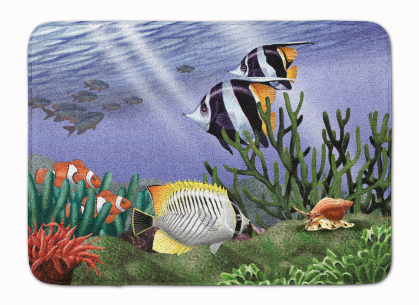 Undersea Fantasy 9 Machine Washable Memory Foam Mat PTW2034RUG - the-store.com