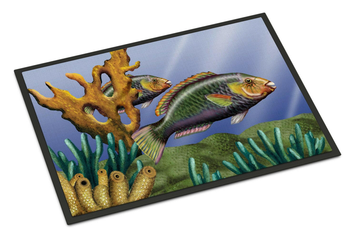 Undersea Fantasy 11 Indoor or Outdoor Mat 24x36 PTW2036JMAT - the-store.com