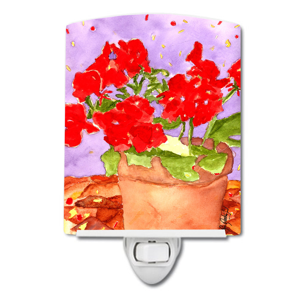 Flower - Geranium Ceramic Night Light RDR2004CNL - the-store.com