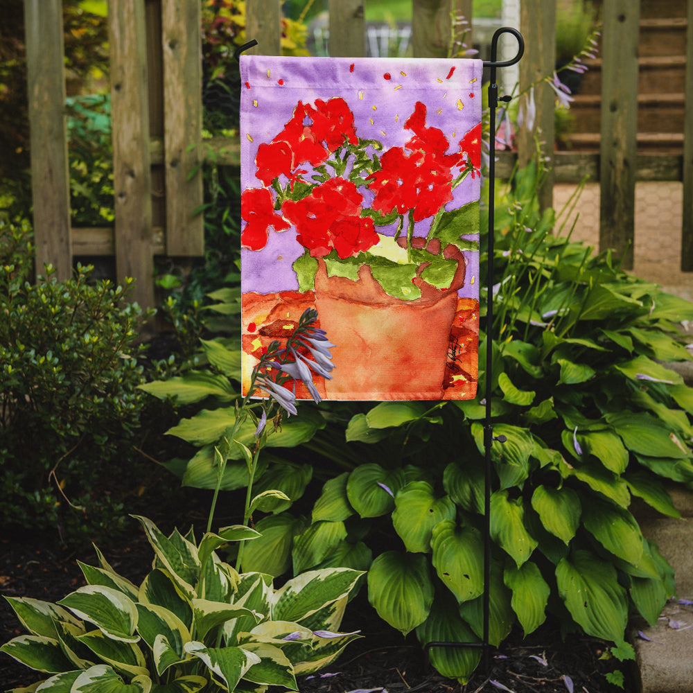 Flower - Geranium Flag Garden Size.