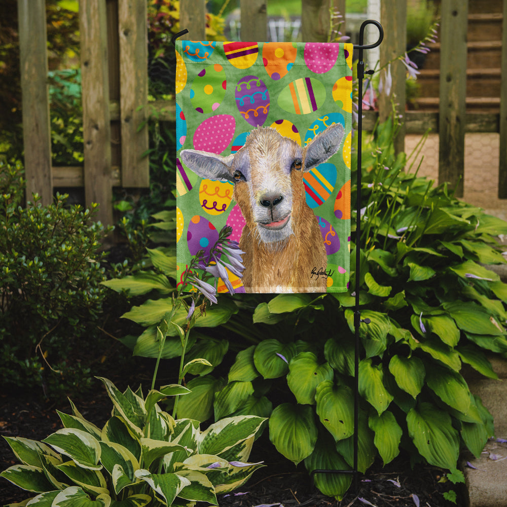 Eggtravaganza Goat Easter Flag Garden Size RDR3021GF  the-store.com.