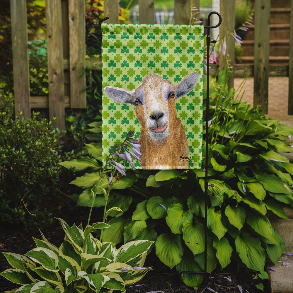 St Patrick's Day Goat Flag Garden Size RDR3025GF.