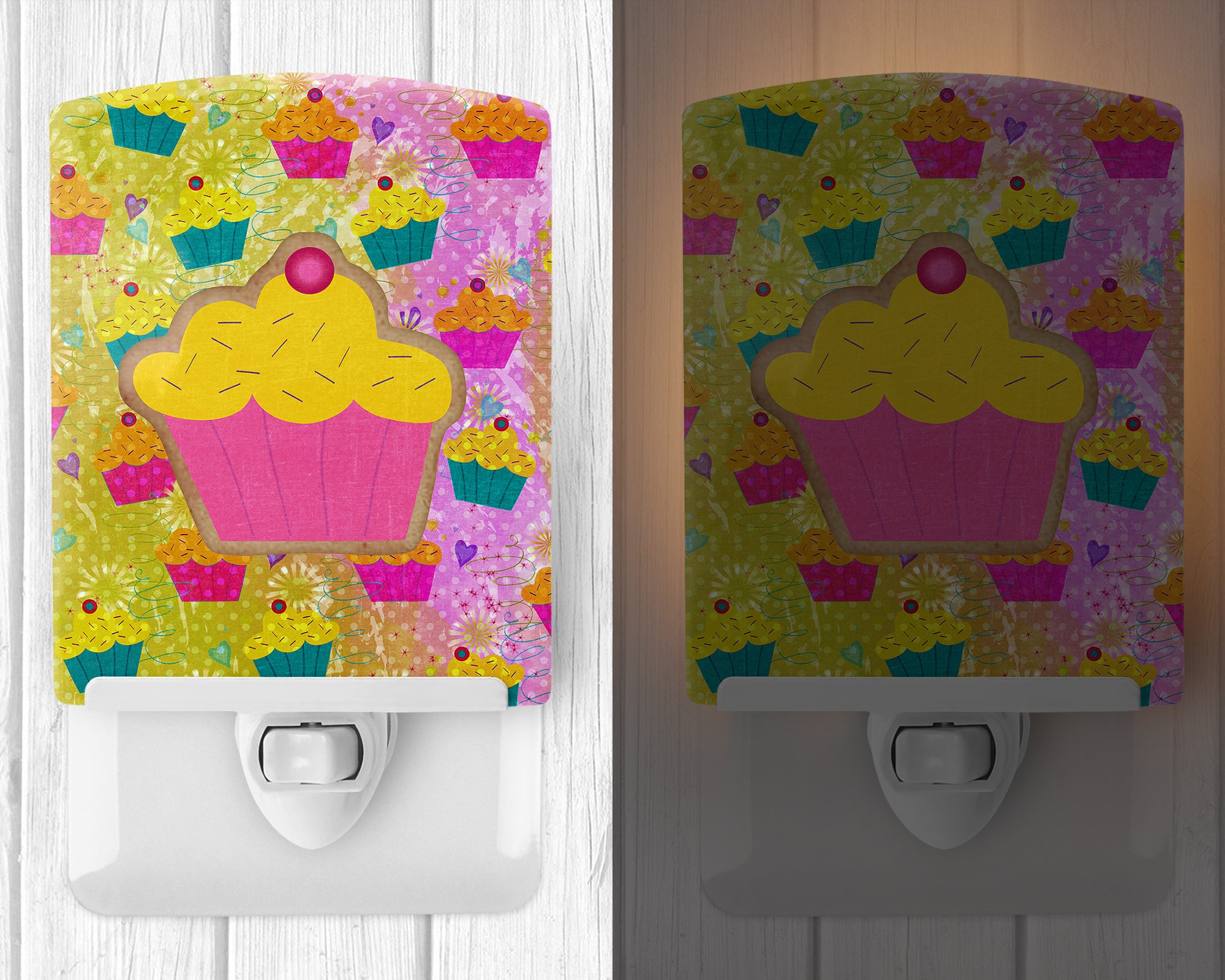 Cupcake Ceramic Night Light SB3003CNL - the-store.com