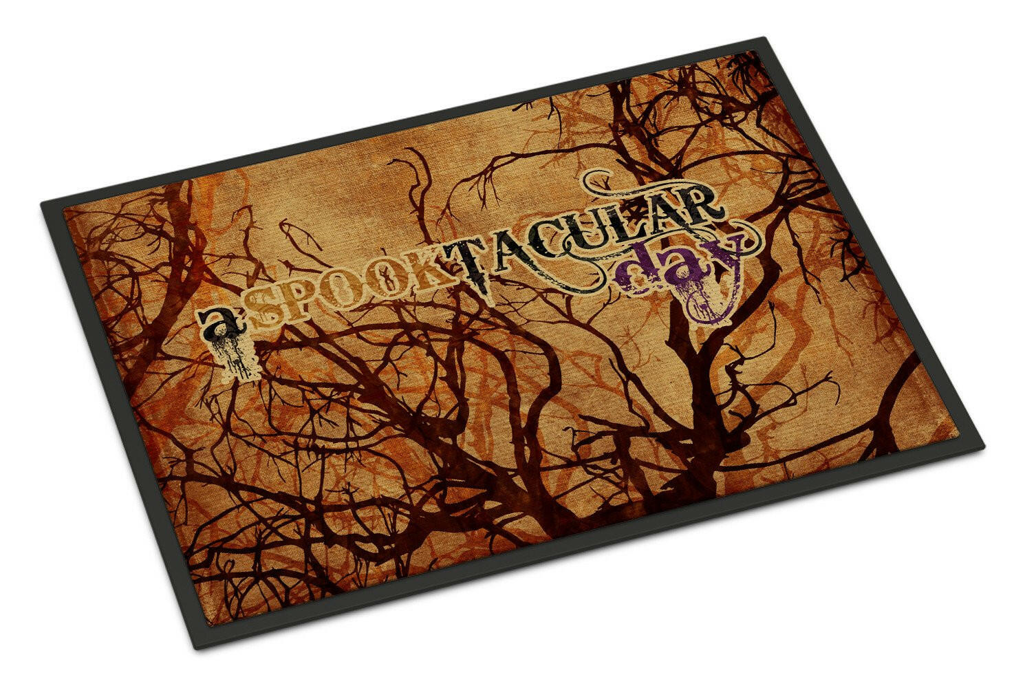 A Spook Tacular Day Halloween Indoor or Outdoor Mat 18x27 Doormat - the-store.com