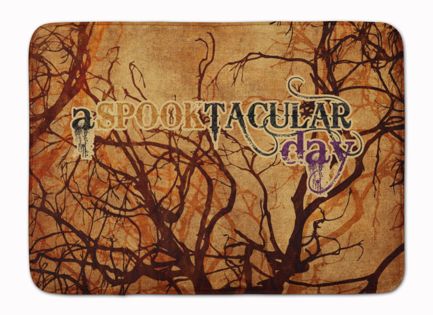 A Spook Tacular Day Halloween Machine Washable Memory Foam Mat SB3016RUG - the-store.com