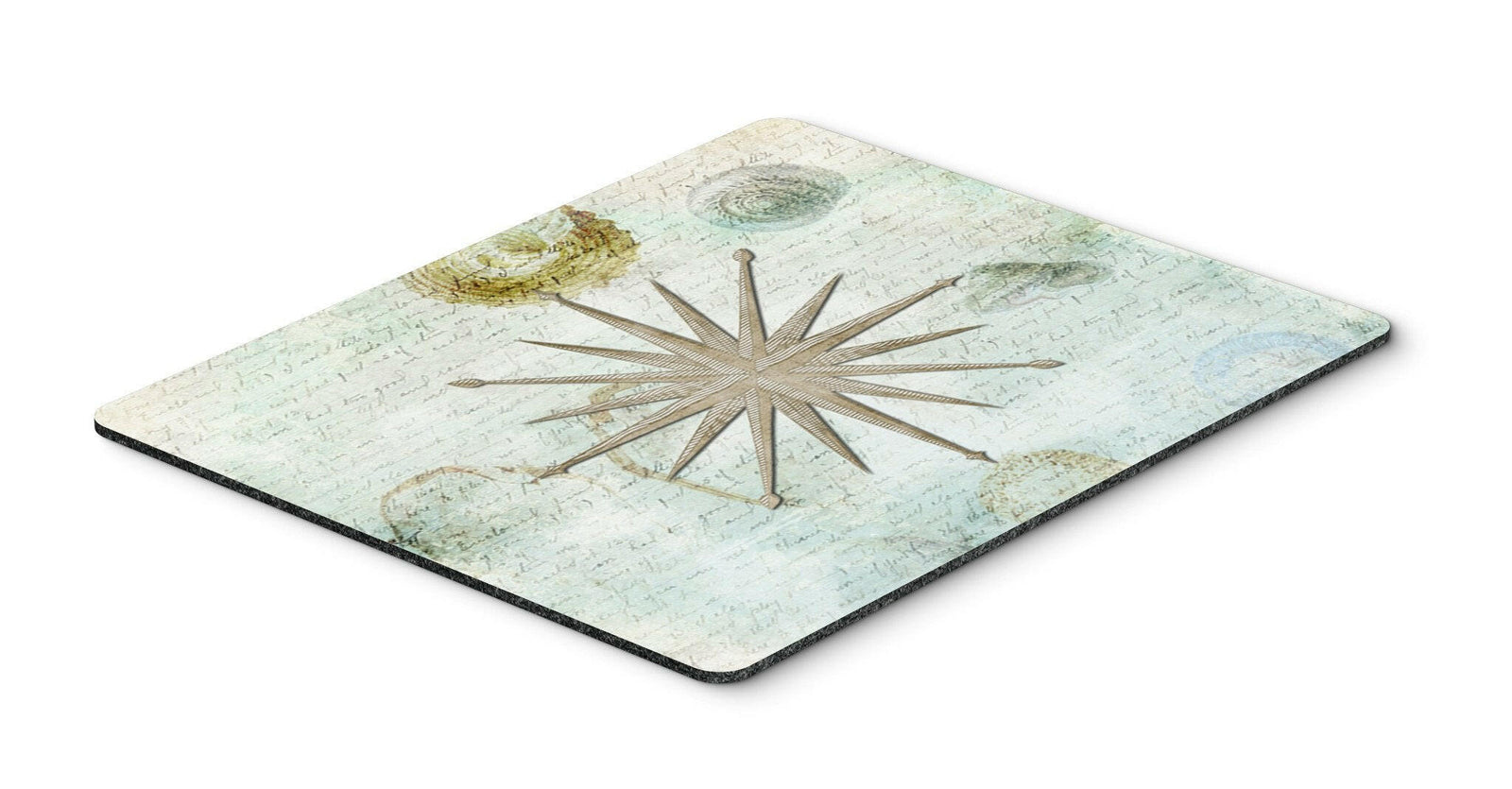 Shells Navagation Star Mouse Pad, Hot Pad or Trivet by Caroline's Treasures