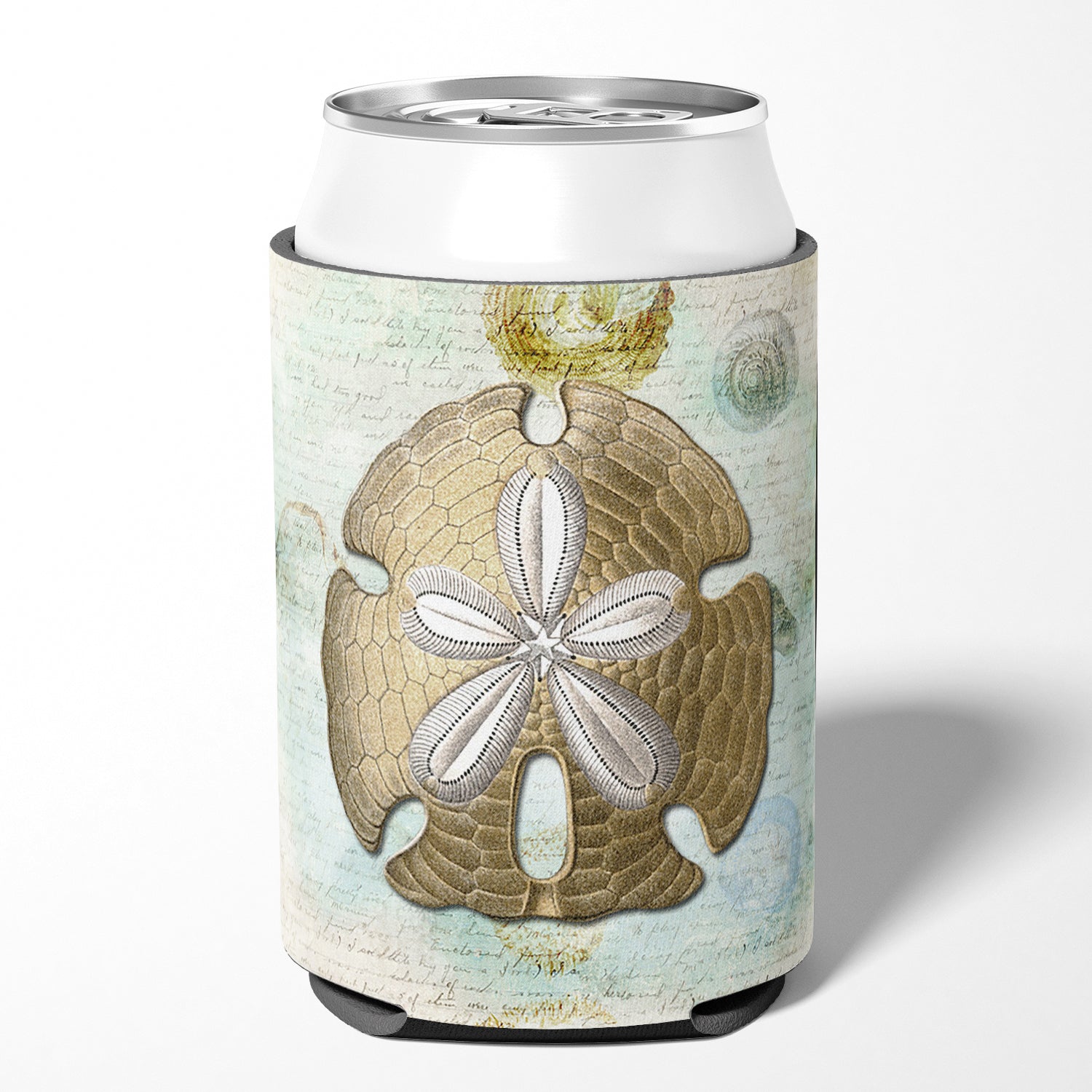 Sand Dollar  Can or Bottle Beverage Insulator Hugger.