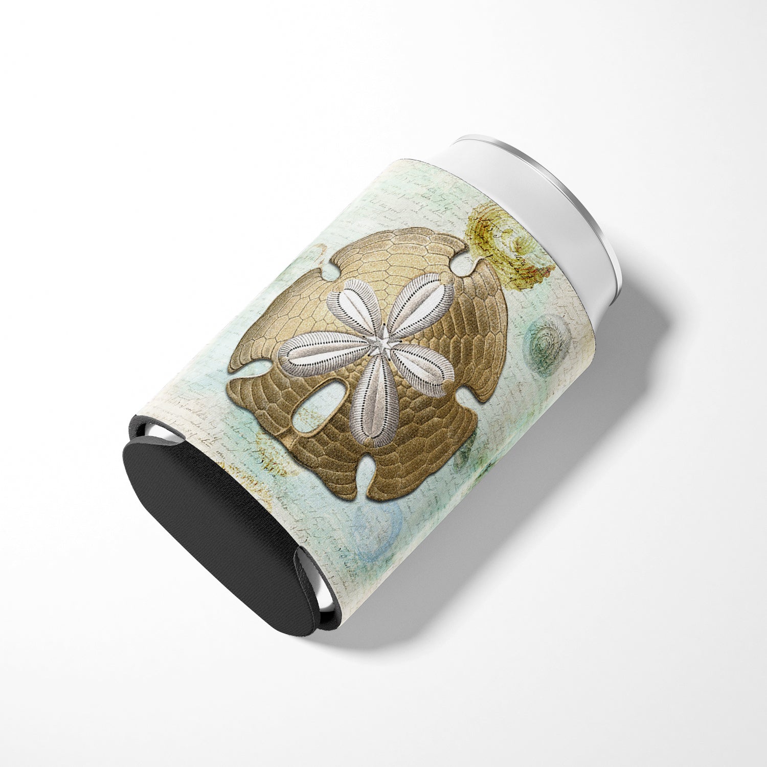 Sand Dollar  Can or Bottle Beverage Insulator Hugger.