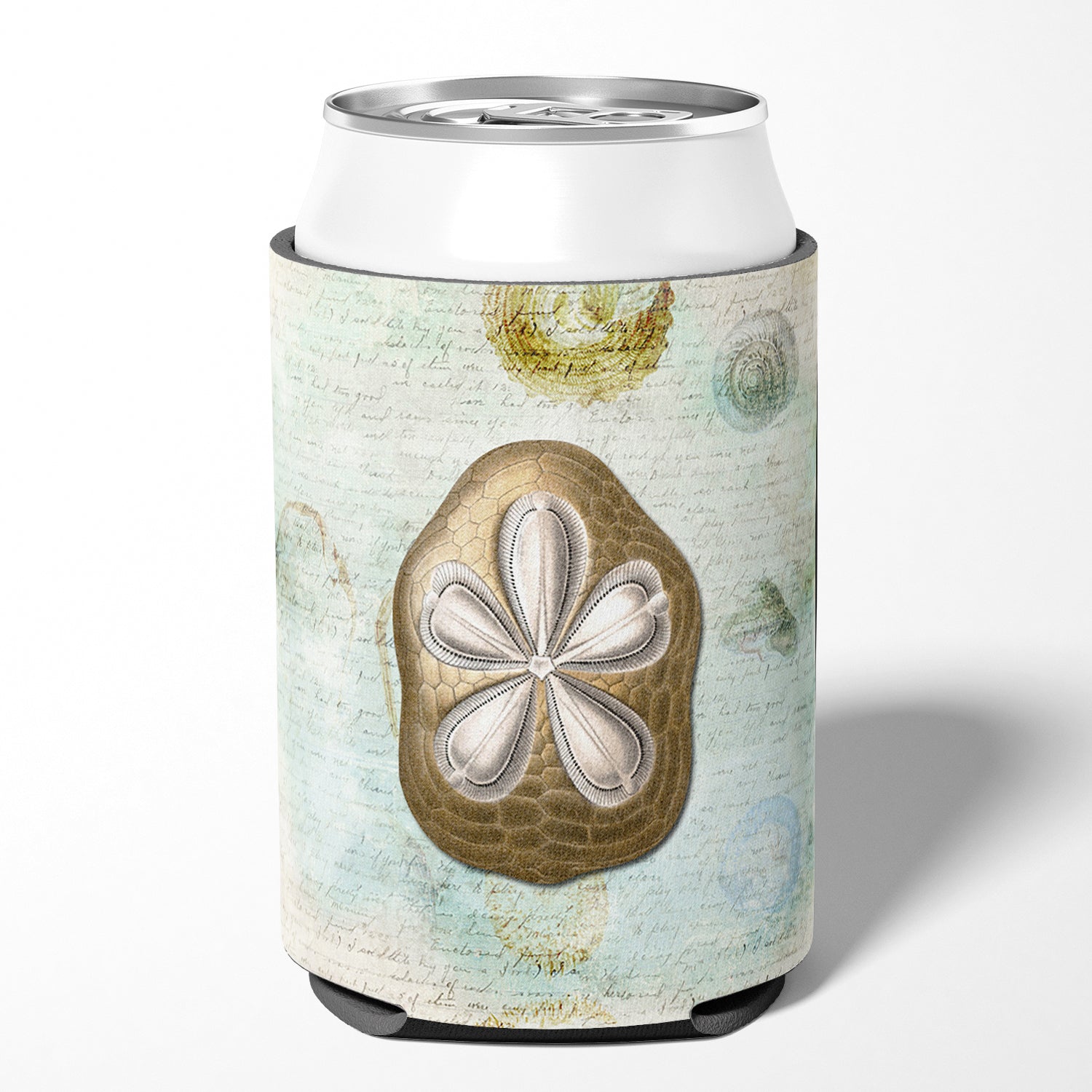 Sand Dollar  Can or Bottle Beverage Insulator Hugger.