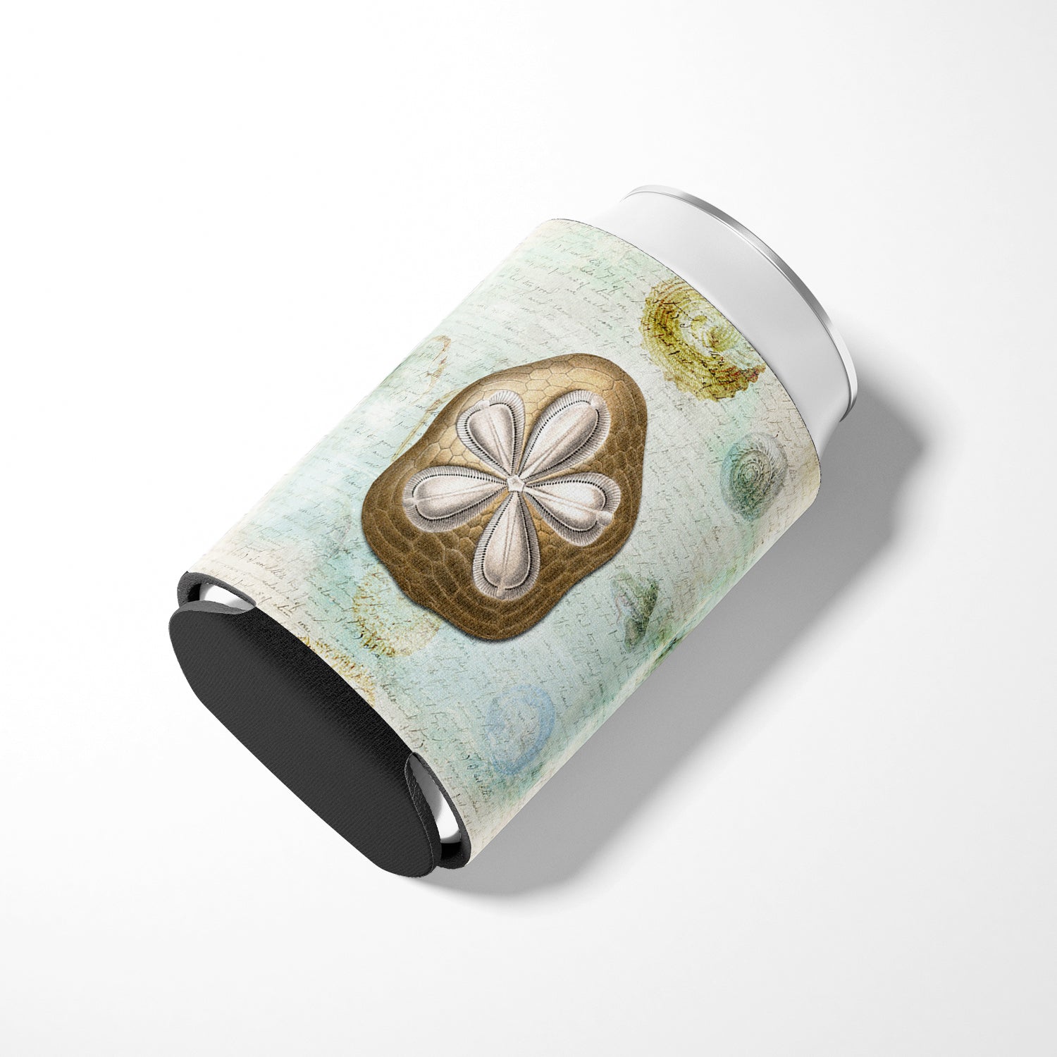 Sand Dollar  Can or Bottle Beverage Insulator Hugger.