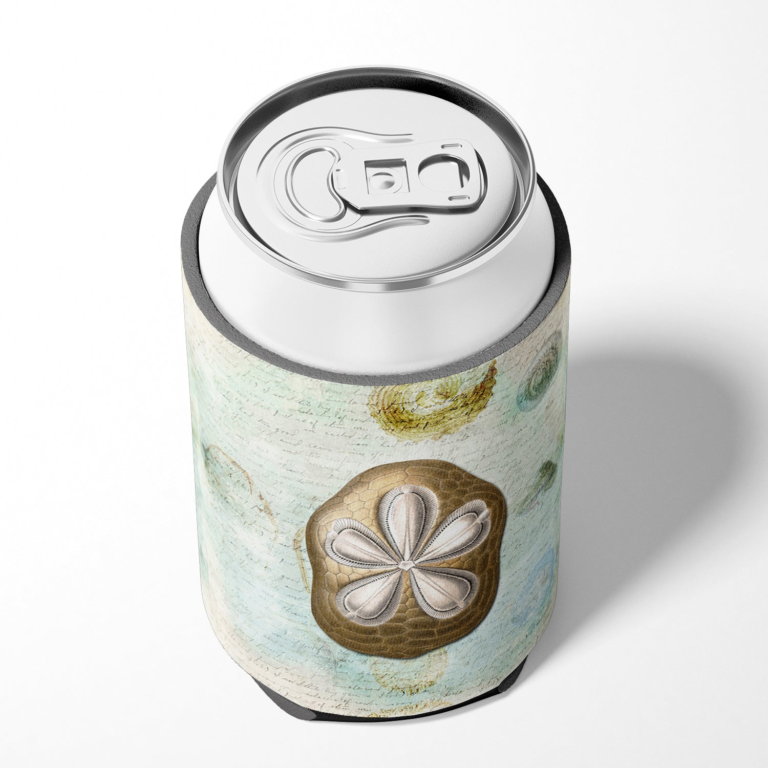 Sand Dollar  Can or Bottle Beverage Insulator Hugger.