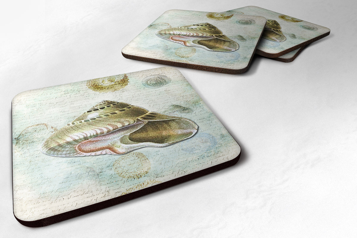 Set of 4 Shells  Foam Coasters - the-store.com