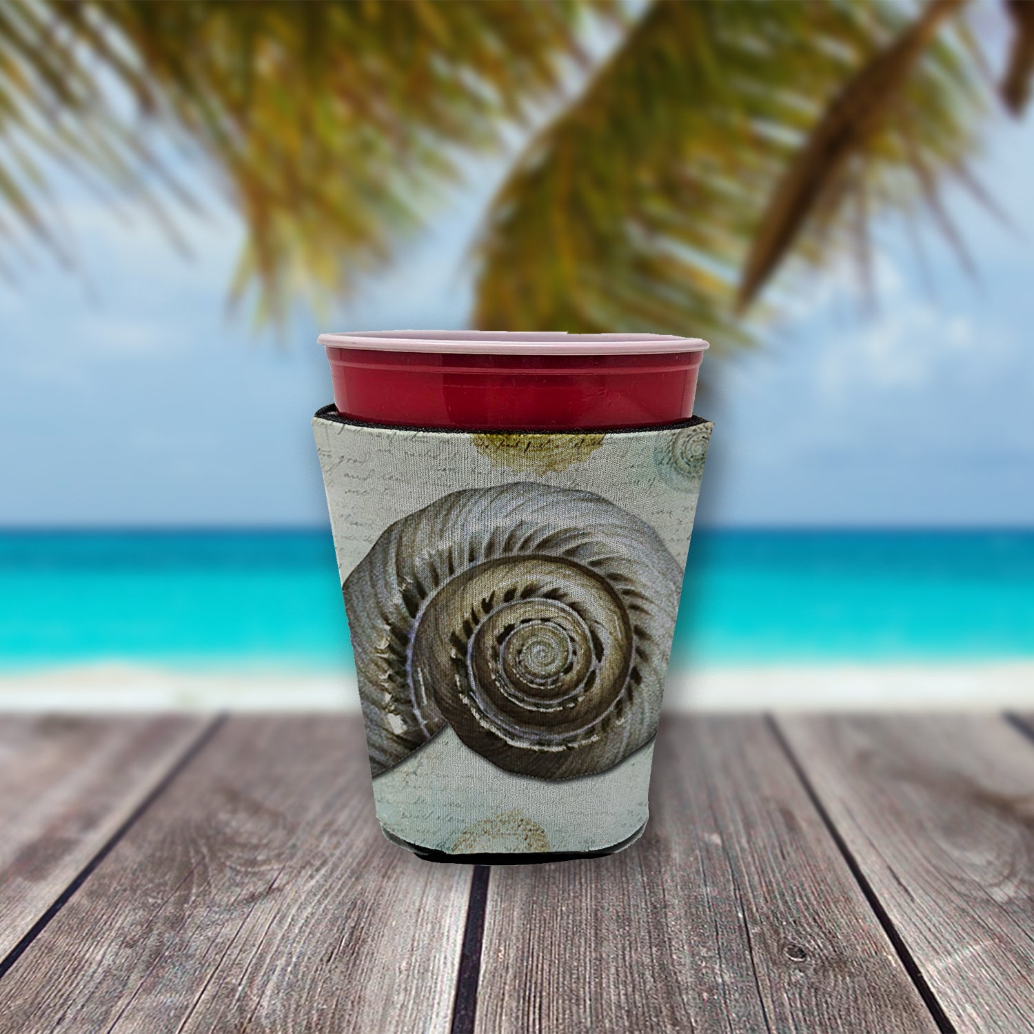 Shells  Red Cup Beverage Insulator Hugger  the-store.com.