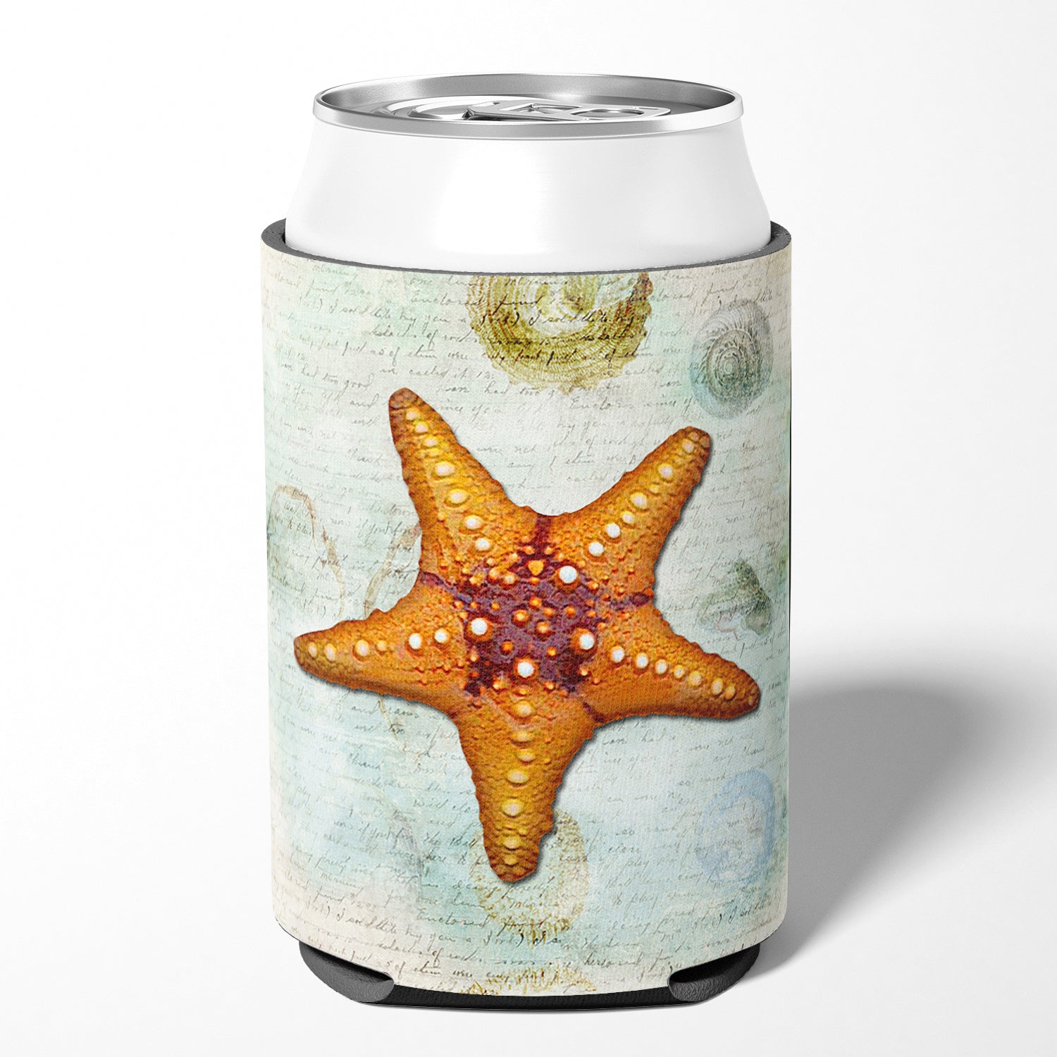 Starfish  Can or Bottle Beverage Insulator Hugger.