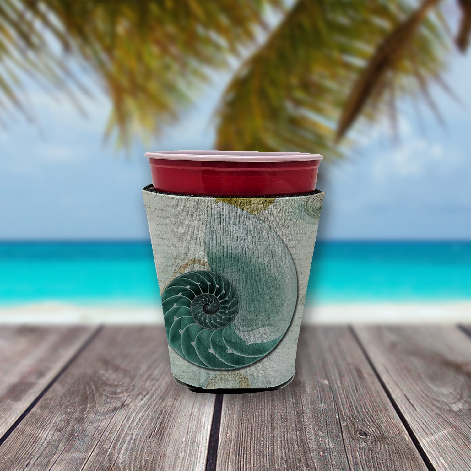 Shells  Red Cup Beverage Insulator Hugger  the-store.com.