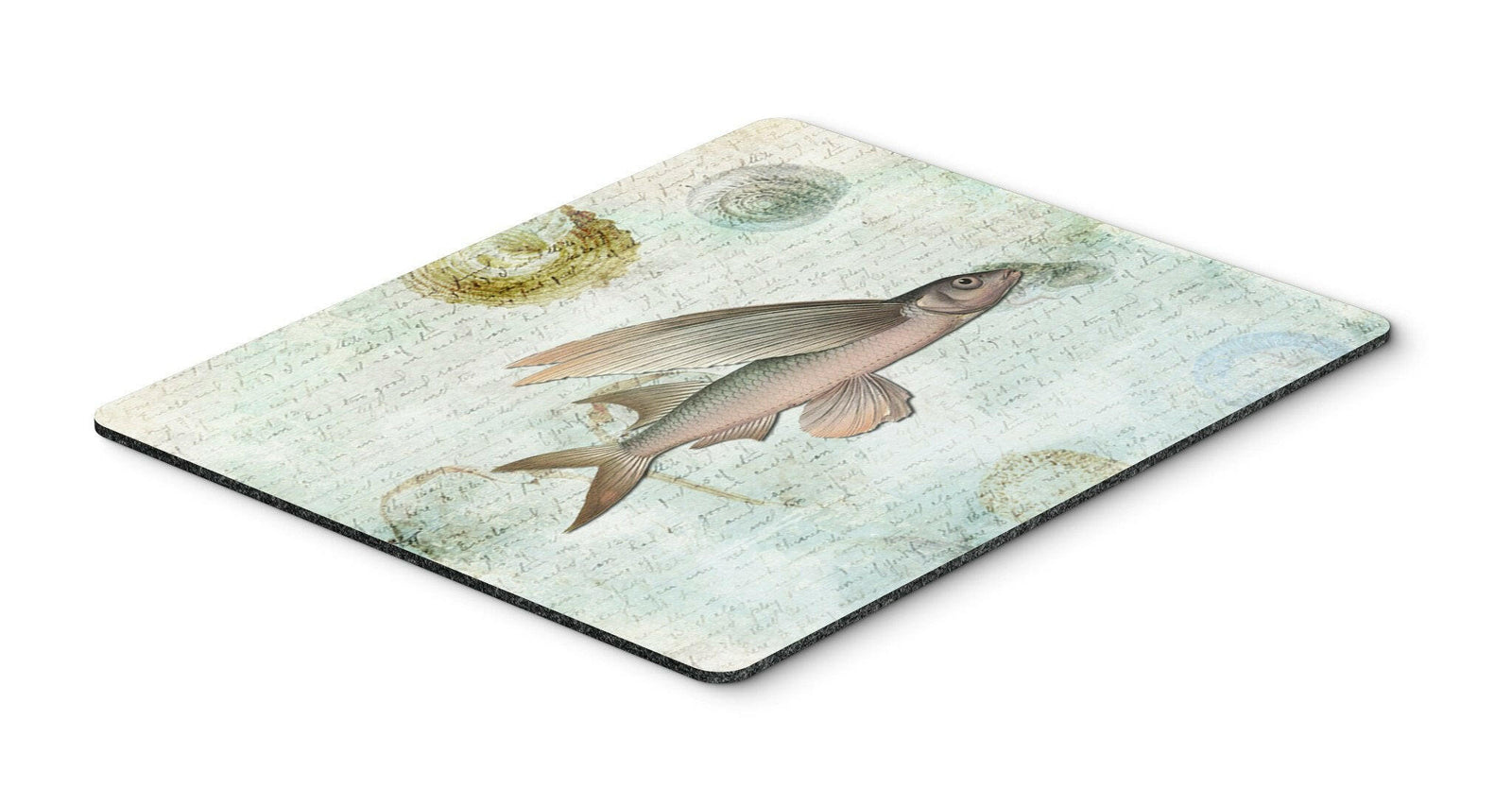 Fish  Mouse Pad, Hot Pad or Trivet by Caroline's Treasures