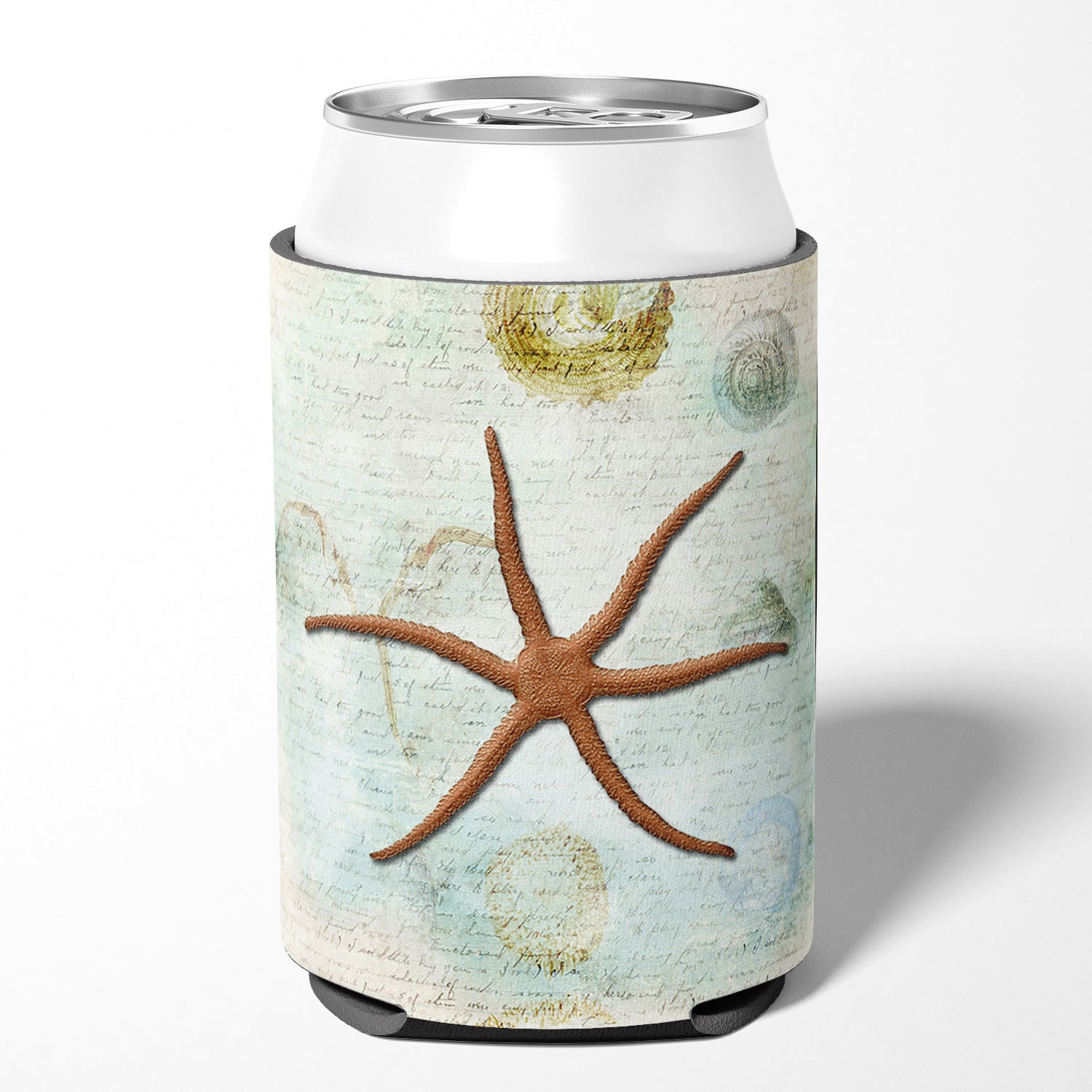 Starfish  Can or Bottle Beverage Insulator Hugger.