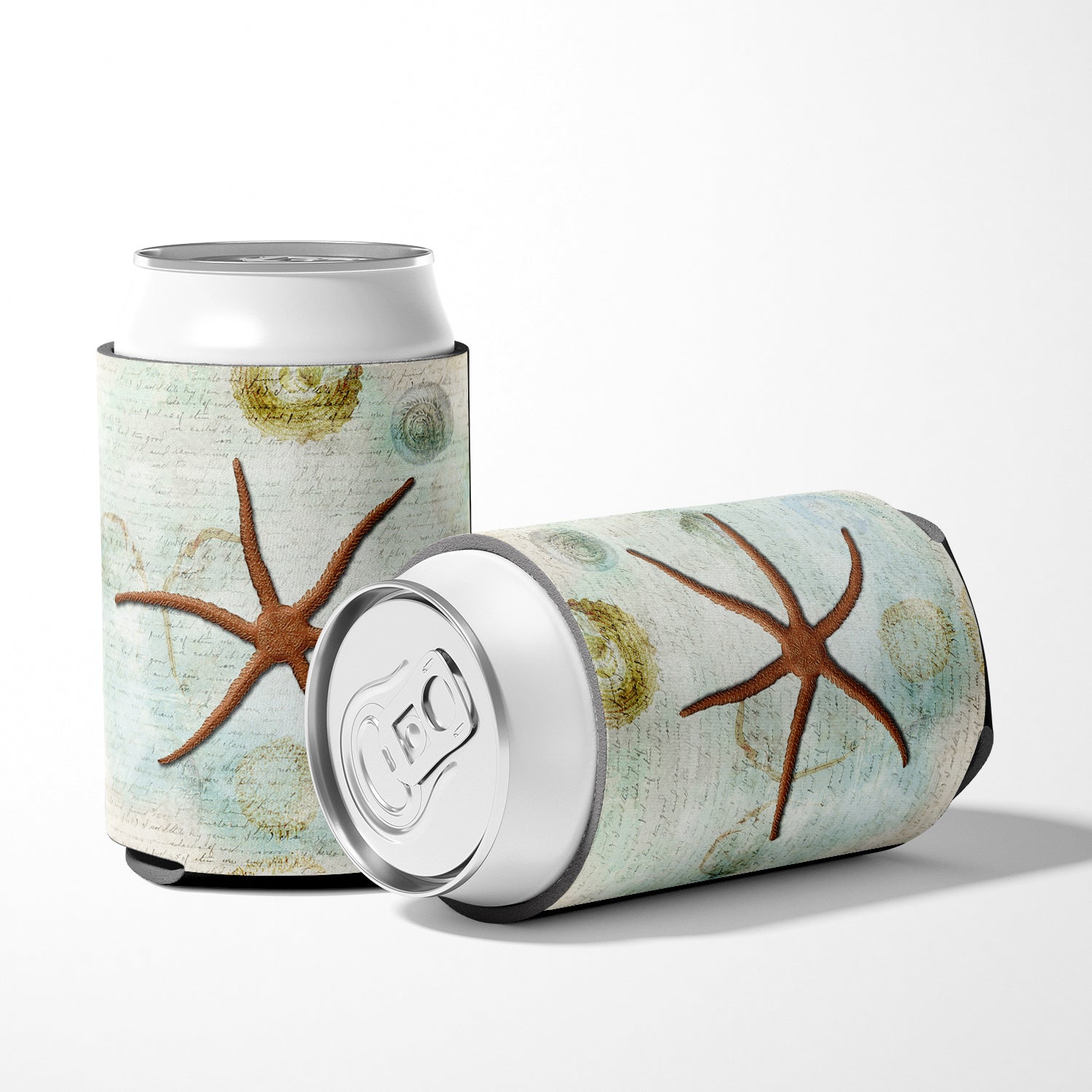 Starfish  Can or Bottle Beverage Insulator Hugger.