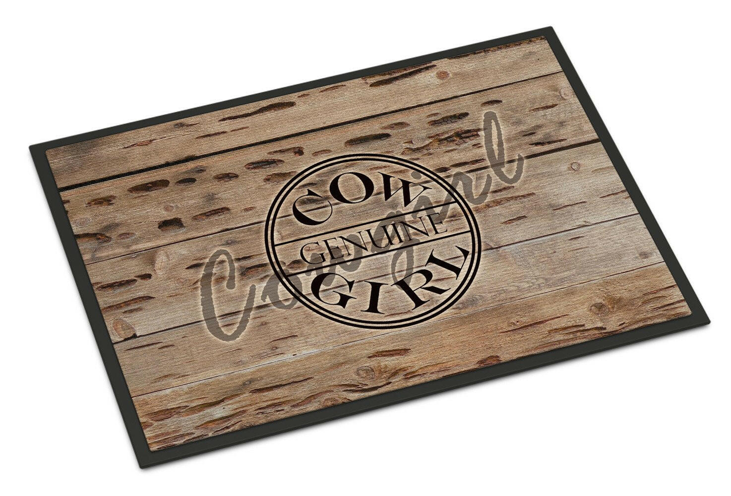 Genuine Cow Girl Branded Indoor or Outdoor Mat 18x27 SB3056MAT - the-store.com