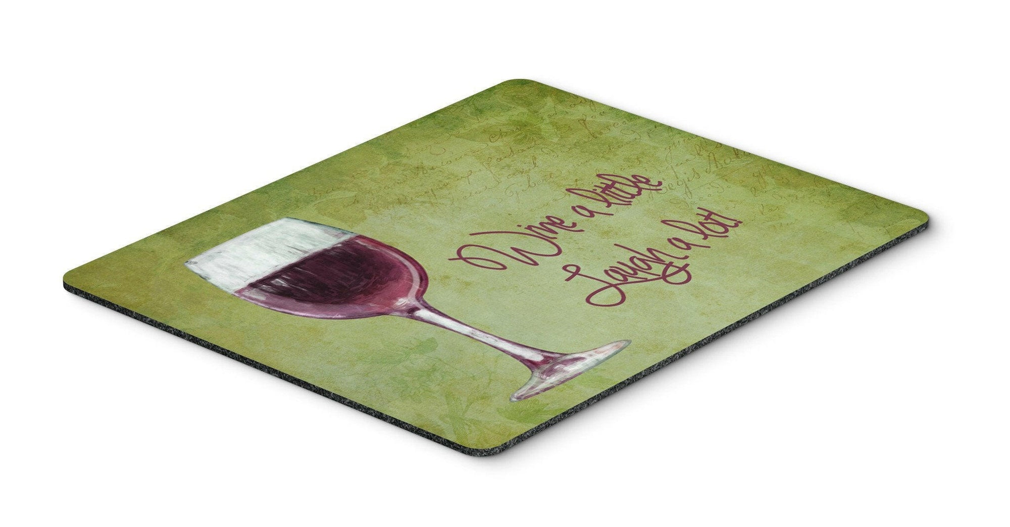 Wine a little laugh a lot Mouse Pad, Hot Pad or Trivet SB3067MP by Caroline's Treasures