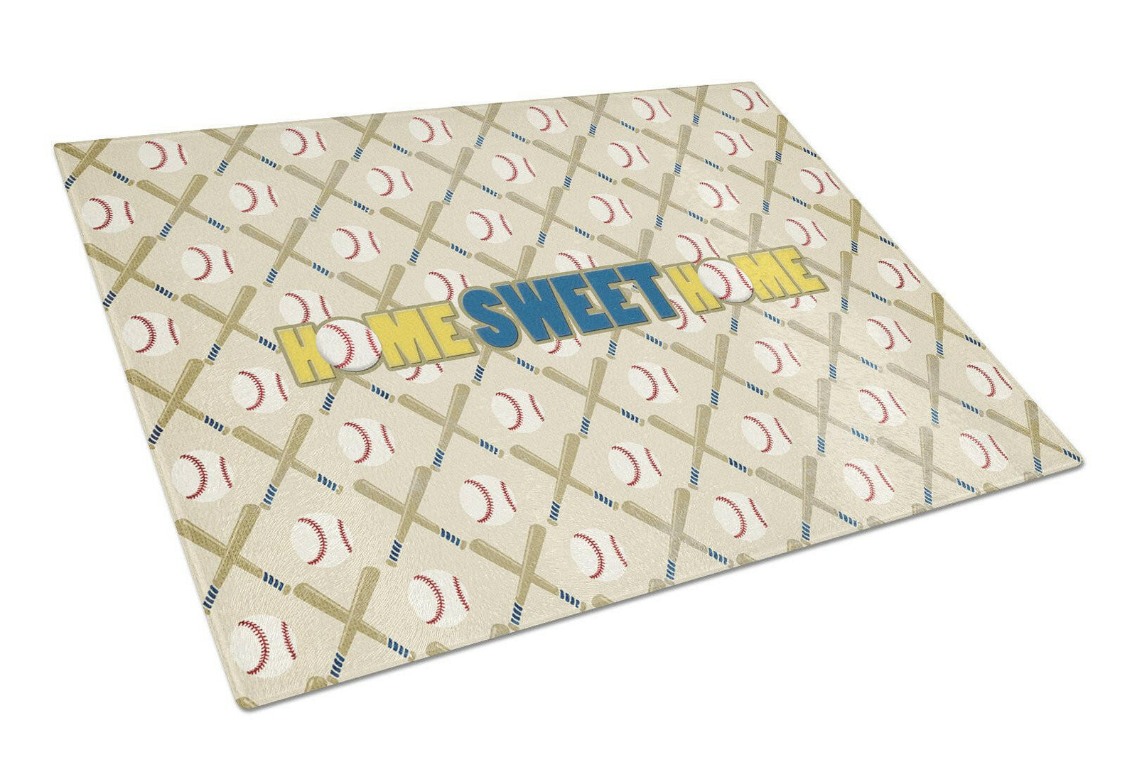 Home Sweet Home Glass Cutting Board Large Size SB3076LCB by Caroline's Treasures